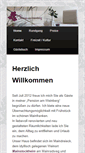 Mobile Screenshot of pension-am-weinberg.com